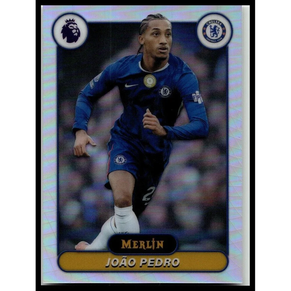 topps 2026 Merlin Premier League } João Pedro Refractor